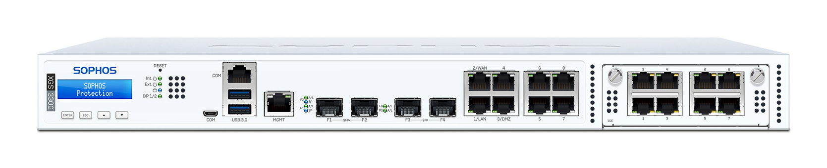 Sophos XGS 3300 - Sicherheitsgerät - 10 GigE