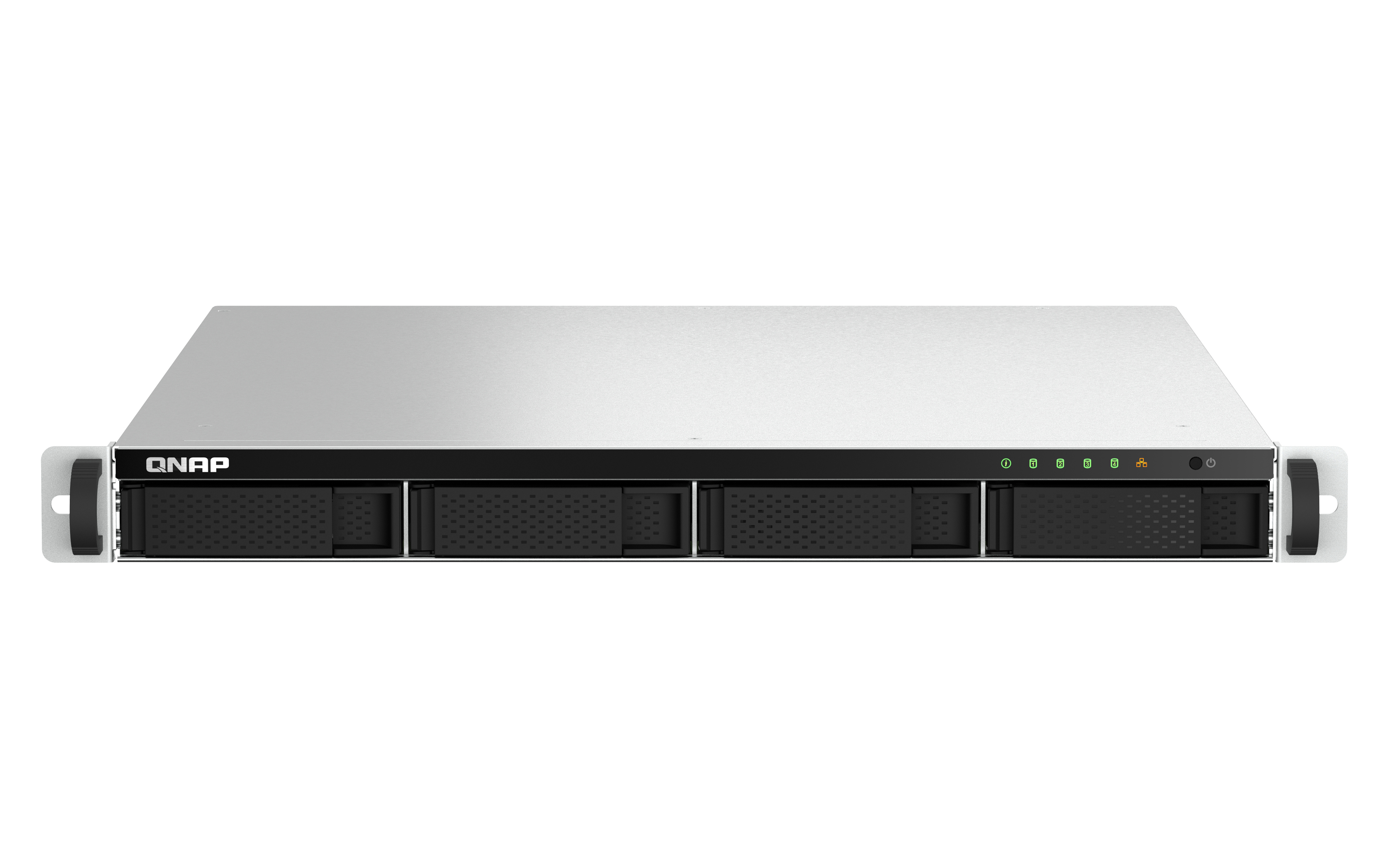 QNAP TS-464U-RP-8G 1U 4Bay 8 GB RPS 2x2.5GbE (2.5G/1G/100M/10M) - QNAP...