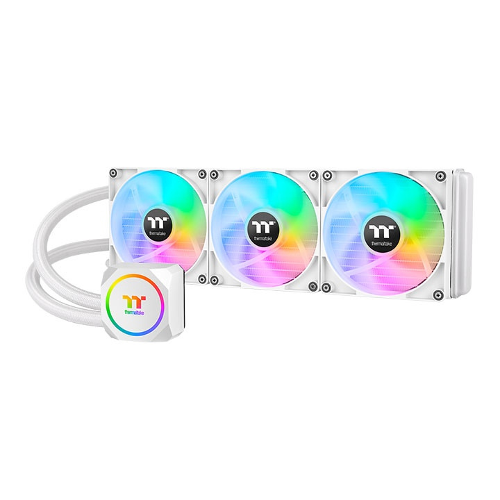 Thermaltake TH420 ARGB Sync - Snow Edition - Prozessor-Flüssigkeitskühlsystem...