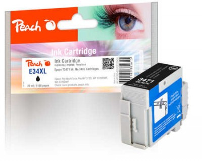 Peach Tinte 34XL black, 22 ml