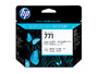 HP Druckkopf photoblack & light grey Nr. 771 (CE020A)