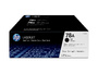 HP Toner black Nr. 78A (CE278AD) je ca. 2.100 Seiten, Doppelpack