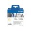 Brother DK11234 - Papier - selbstklebend - Schwarz auf Weiß - 60 x 86 mm 260...