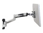 Ergotron LX HD Sit-Stand Wall Mount LCD Arm - Zubehör TFT/LCD-TV Wandhalterung