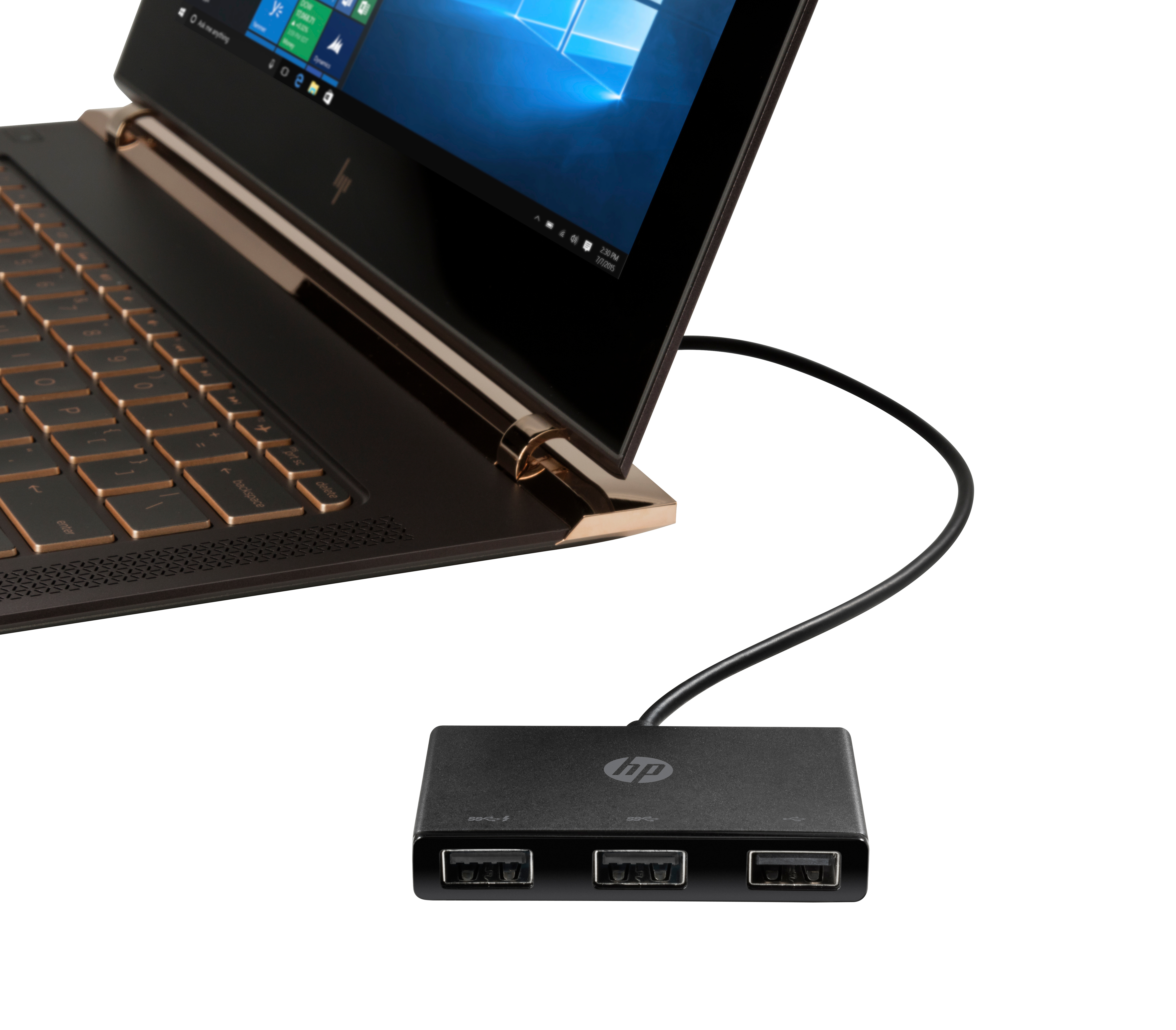 HP USB-C to USB-A - Hub - 3 x SuperSpeed USB 3.0