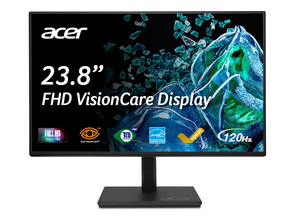 Acer Vero B247YGbmiprzx, 23.8, Full HD (1920x1080), IPS, 120Hz, VGA, HDMI,...