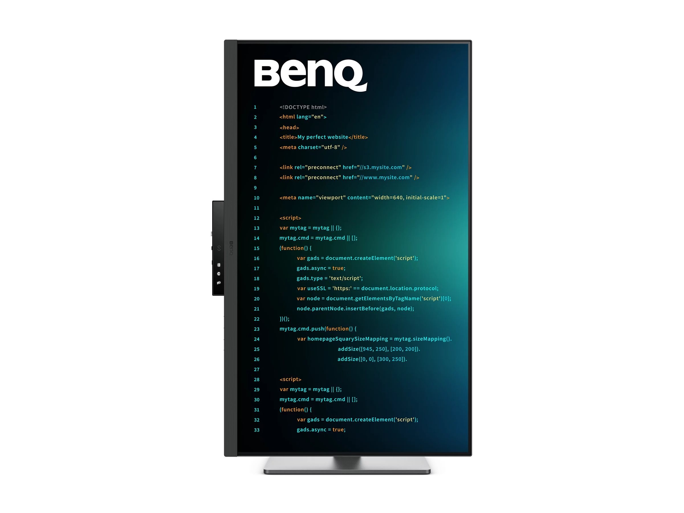 BenQ RD320U, 31.5 Programmiermonitor, IPS 4K, 60Hz, 90W USB-C, DP, HDMI