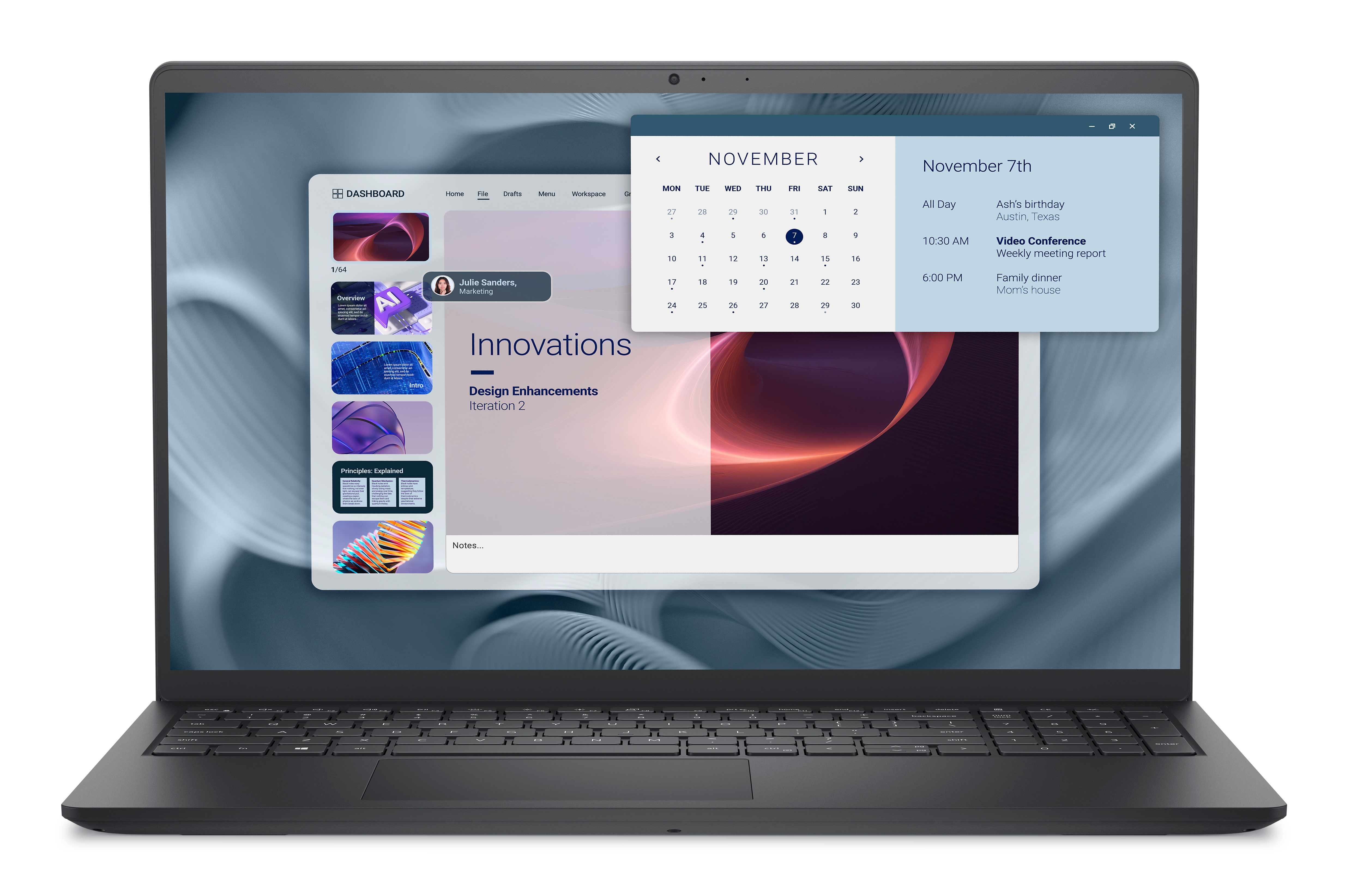 mehr Festplatte Dell Pro 15 Essential PV15250, 15,6 FHD, Core i7-1355U, 16GB RAM, 1TB SSD,...