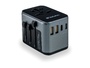 Verbatim UTA-03 Universal-Reiseadapter, 2x USB-A, 1x USB-C, schwarz