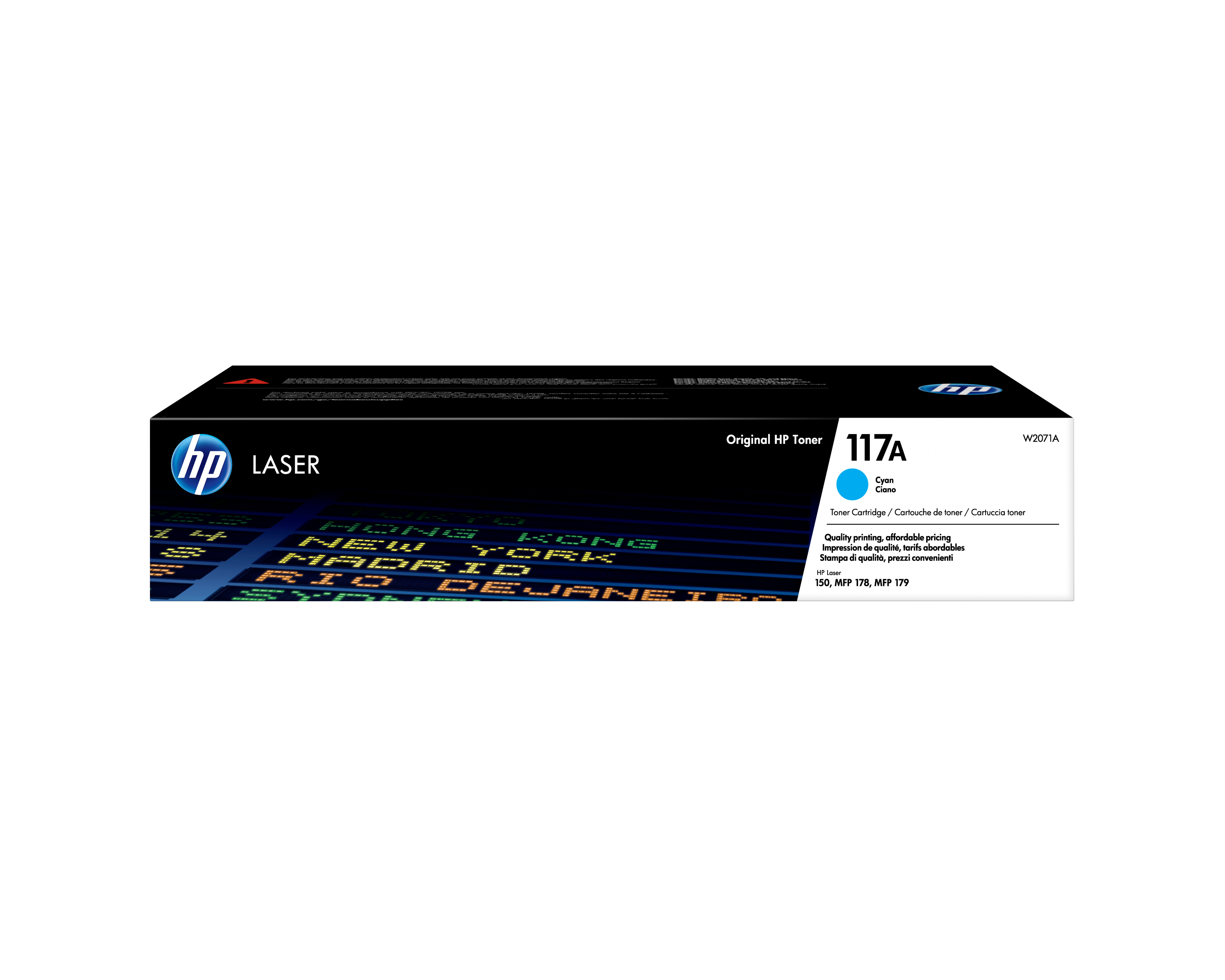 HP Toner cyan Nr. 117A (W2071A) ca. 700 Seiten