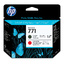 HP Druckkopf matt black & chromrot Nr. 771 (CE017A)