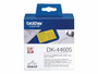 Brother DK44605 - Entfernbarer Klebstoff - Gelb - Rolle (6,2 cm x 30,5 m)