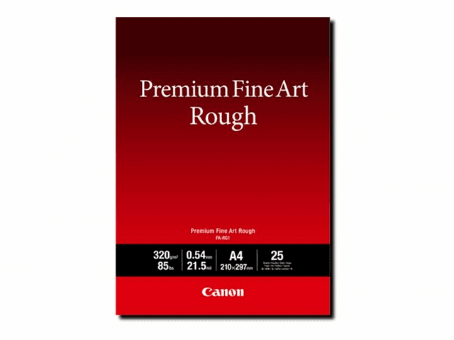 Canon Premium Papier FA-RG1 A4 - 320 g/m2 - 25 Blatt Kunstpapier
