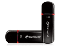 Transcend JetFlash 600 - USB-Stick - 4 GB - USB 2.0