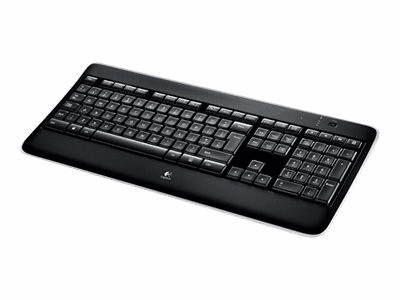 Logitech Wireless Illuminated Keyboard K800 - Tastatur - 105 Tasten - Schwarz
