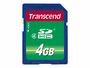 Transcend Flash-Speicherkarte - SDHC - 4 GB