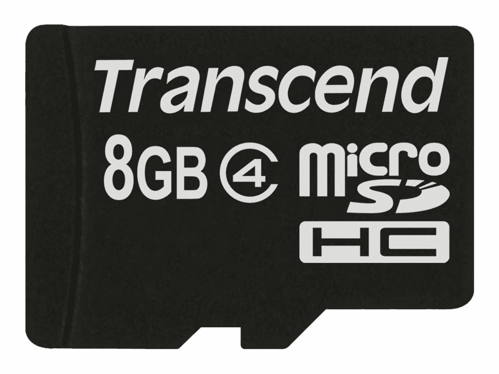 Transcend Flash-Speicherkarte - Micro SDHC - 8 GB