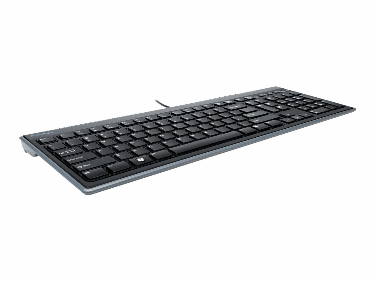 Kensington SlimType - Tastatur - 105 Tasten - Schwarz