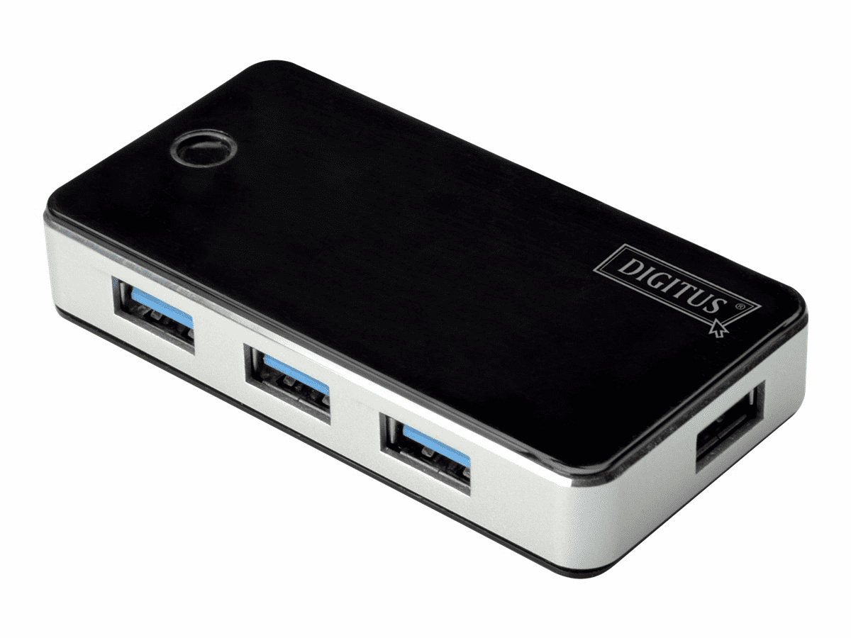 Digitus DA-70230, 4-port, USB 3.0