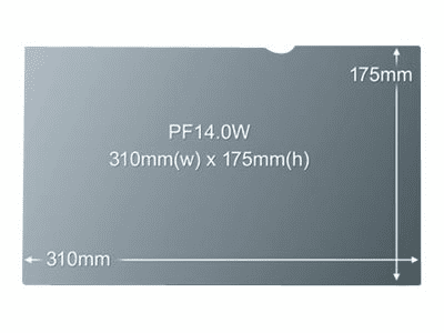 Lenovo 3M PF14.0W - Notebook-Privacy-Filter - 35.6 cm (14)