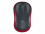 Logitech M185 - Maus - 1.000 dpi Optisch - 3 Tasten - Rot