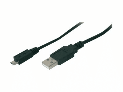 Digitus Kabel USB 2.0 A/micro-B m/m 1,8m