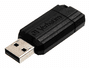 Verbatim Store n Go PinStripe schwarz 64GB, USB-A 2.0