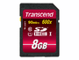 Transcend Ultimate R90/W22 SDHC 8GB, UHS-I, Class 10