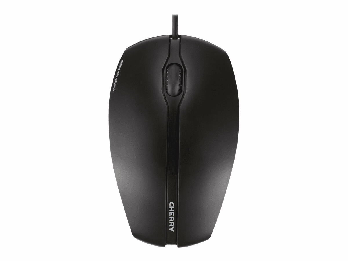 Cherry GENTIX - Maus - 1.000 dpi Optisch - 3 Tasten - Schwarz