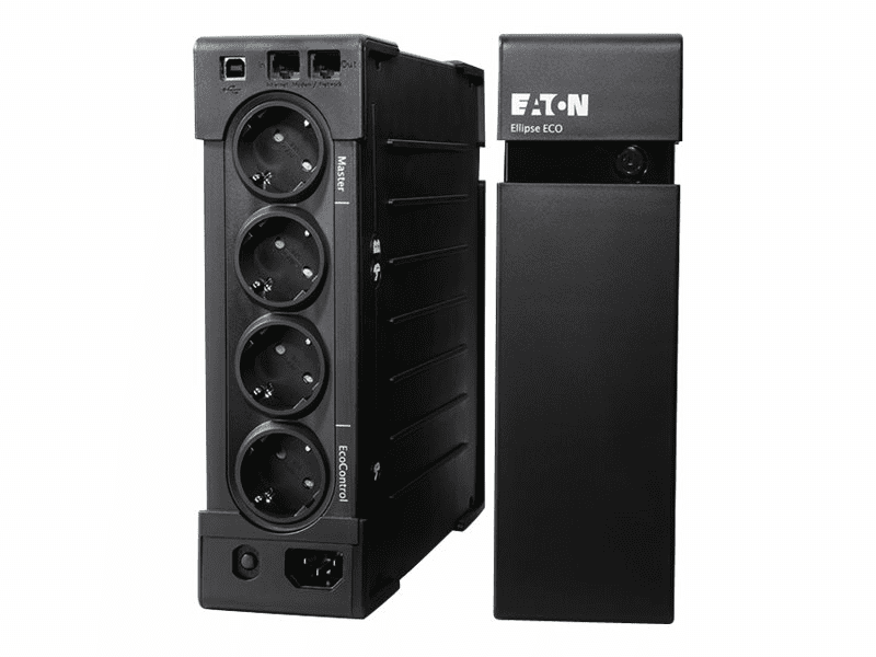 Eaton Ellipse ECO 650 USB DIN - (Offline-) USV 650 W Extern, Rack-Modul - 19 