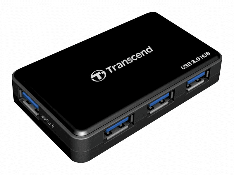 Transcend HUB3 - Hub - 4 x SuperSpeed USB 3.0