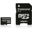 Transcend Flash-Speicherkarte (microSDHC/SD-Adapter inbegriffen) - Micro SDHC...
