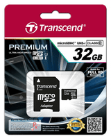 Transcend Flash-Speicherkarte - Micro SDHC - 32 GB