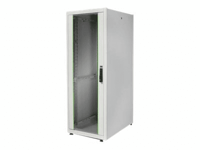 Digitus 19 Schrank 32HE Glastür, H1560 x B600 x T800mm, Grau