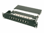 DIGITUS CAT 6 - Cl. E 8-Port Patch-Panel - RAL 9.005