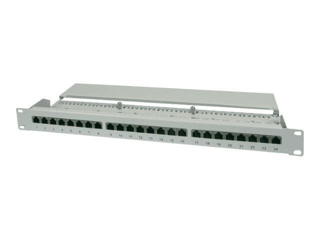 Digitus Professional DN-91616S 16-Port Patch-Panel - RAL 7.035