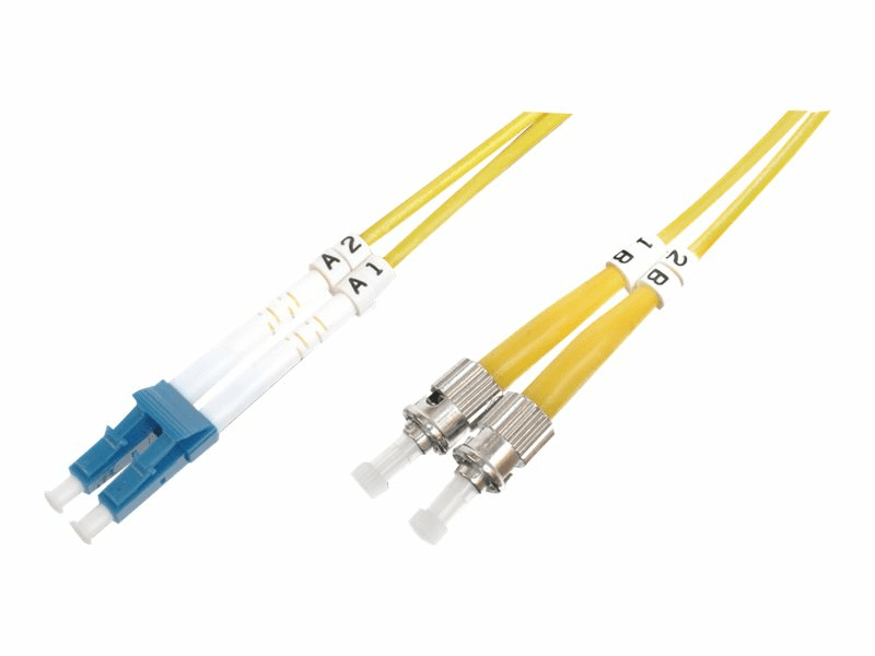 DIGITUS DK-2931-02 2m ST/BFOC SC Gelb Glasfaserkabel
