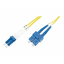 DIGITUS LC/SC - 2 m 2m LC SC Gelb Glasfaserkabel