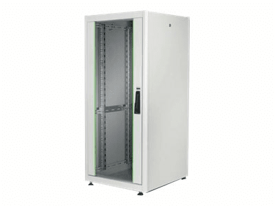 Digitus 19 Schrank 26HE Glastür, H1300 x B600 x T600mm, Grau