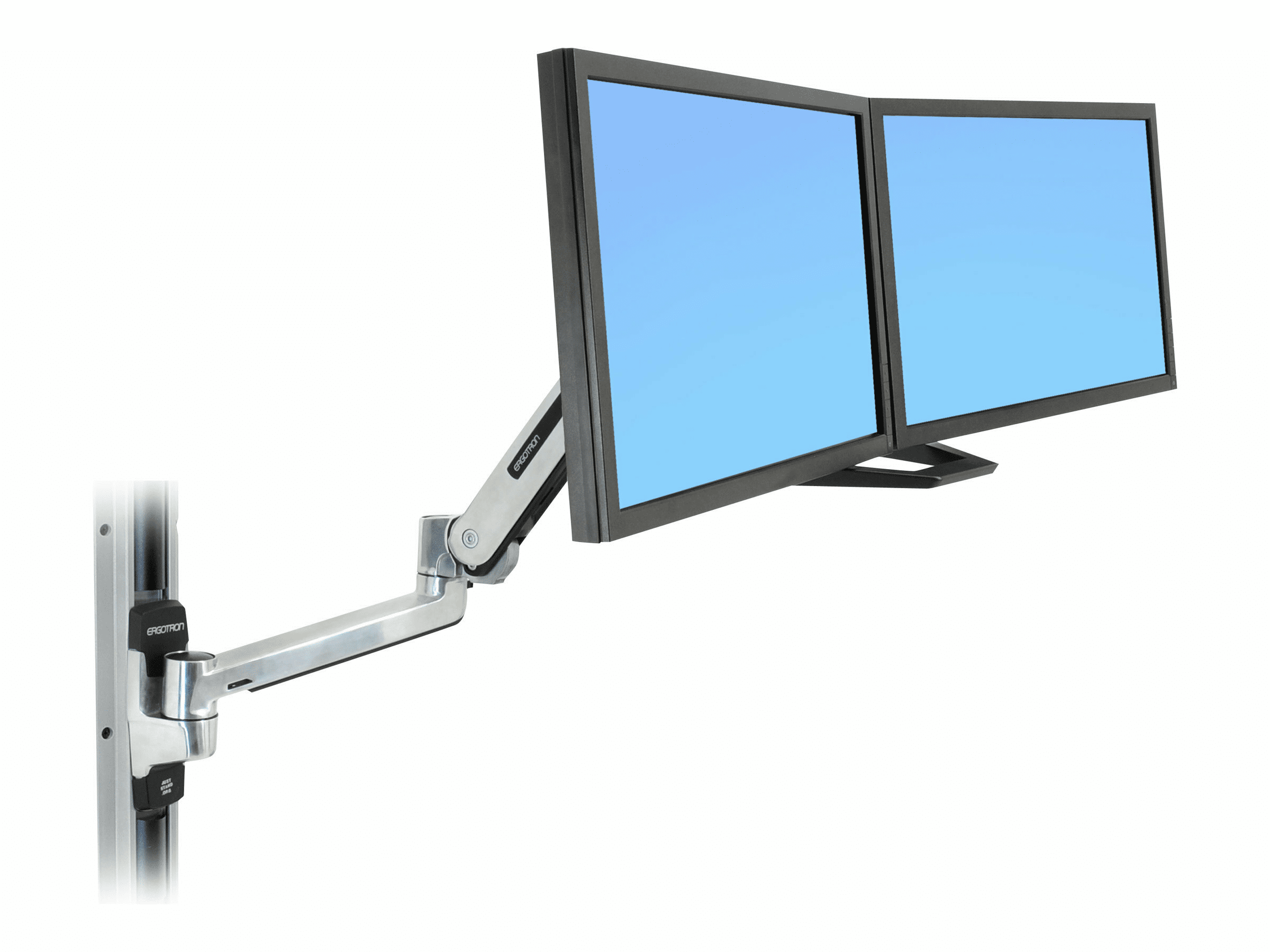 Ergotron Dual Monitor & Handle Kit - Zubehör TFT/LCD-TV Befestigungs-Kit,...