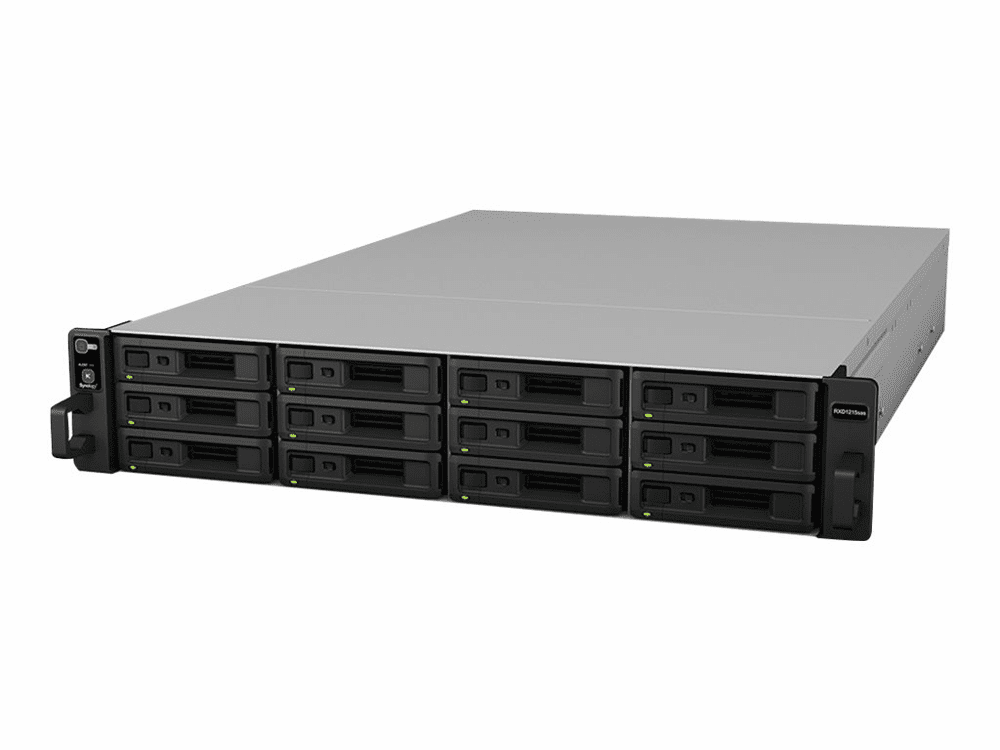 Synology RXD1215sas 36000GB miniSAS Rack (2U) Schwarz - Grau Disk-Array ...