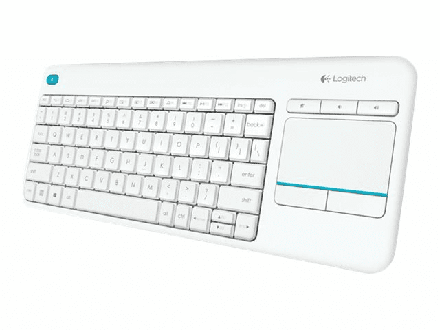 Logitech Wireless Touch Keyboard K400 Plus - Tastatur - Weiß