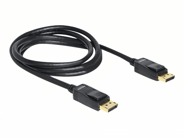 Delock DisplayPort-Kabel - 20-poliger DisplayPort (M) - 20-poliger...