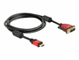 Delock Videokabel - Kabel - Digital / Display / Video DVI Kabel 1,8 m -...
