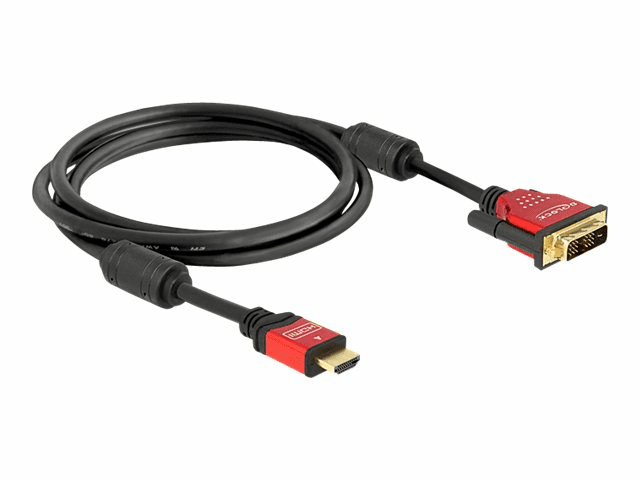 Delock Videokabel - Kabel - Digital / Display / Video DVI Kabel 1,8 m -...