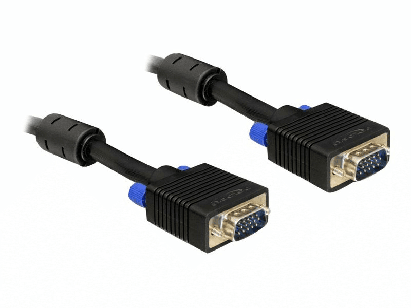 Delock VGA-Kabel - HD-15 (M) - HD-15 (M) - 10 m