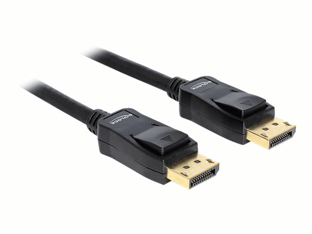Delock DisplayPort-Kabel - 20-poliger DisplayPort (M) - 20-poliger...