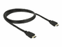 Delock HDMI mit Ethernetkabel - HDMI (M) bis HDMI (M) - 1 m