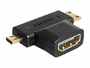 Delock 65446 Kabeladapter - Adapter - Digital / Display / Video HDMI Kabel -...