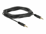 Delock Audiokabel - stereo mini jack (M) bis stereo mini jack (M) - 3 m